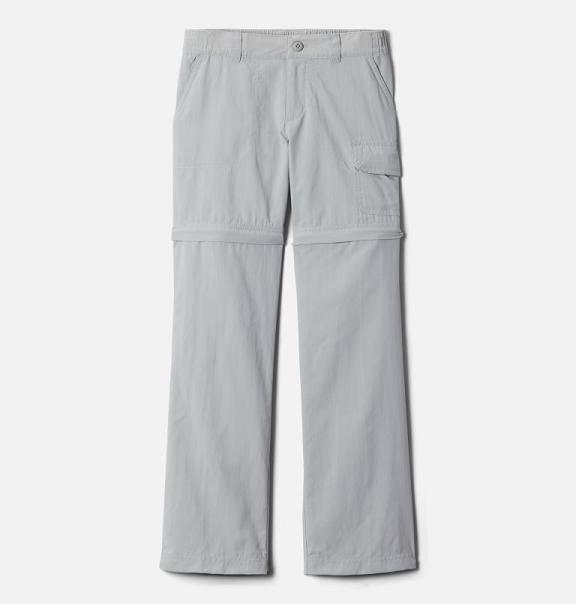 Columbia Silver Ridge IV Convertible Pants Grey For Girls NZ71902 New Zealand